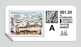 Briefmarke 8689 A-Post