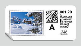 Briefmarke 8848 A-Post