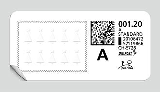 Briefmarke 8370 A-Post