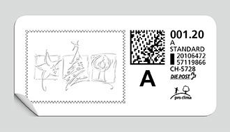Briefmarke 8702 A-Post