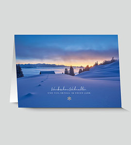 Weihnachtskarte 8961
