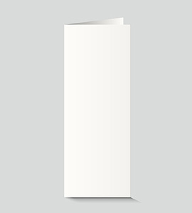 Einlageblatt Karte 80 × 210 mm