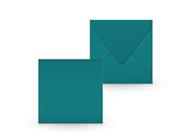 Couvert riviera blue 145 x 145