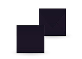 Couvert schwarz 145 x 145