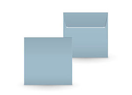 Couvert hellblau 155 x 155