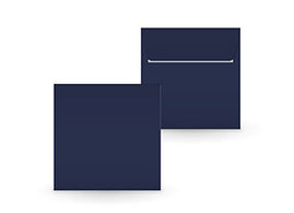 Couvert navy 155 x 155