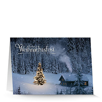 Weihnachtskarte 8932