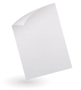 A4 Papier 100 g/m² Leinen weiss