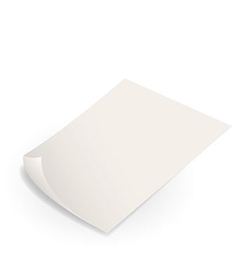 Bogen Papier 115 g/m² elfenbein