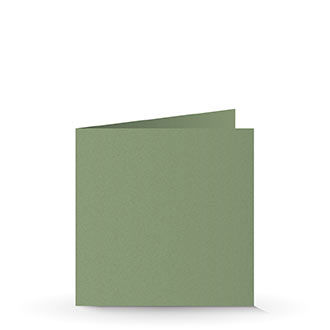 120 x 120 Doppelkarte grün