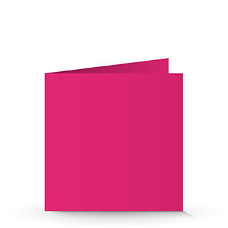 140 x 140 Doppelkarte cosmo pink