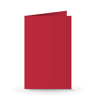 115 x 180 Doppelkarte ultra red