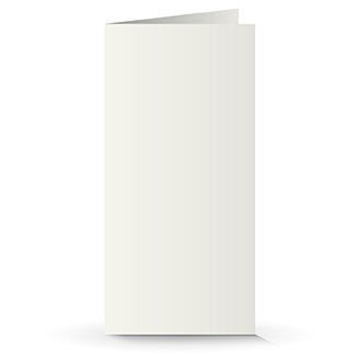 A6/5 Doppelkarte ultra white