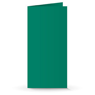A6/5 Doppelkarte emerald