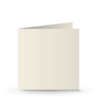 150 x 150 Doppelkarte white