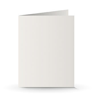140 x 180 Doppelkarte white