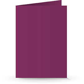 A5 Doppelkarte deep purple