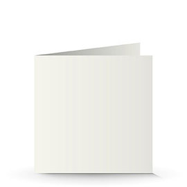 150 x 150 Doppelkarte ultra white
