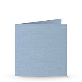 150 x 150 Doppelkarte pastellblau