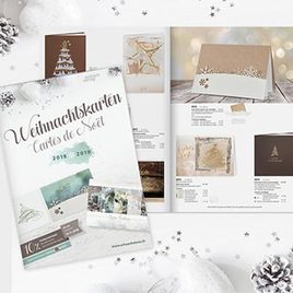 Weihnachtskarten Prospekt